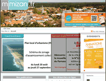 Tablet Screenshot of mimizan.fr